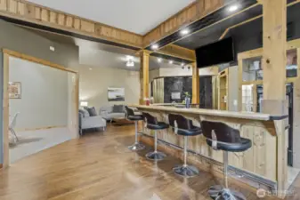 Step on up to the wet bar after work or enjoy a Sunday Game with your family and friends.