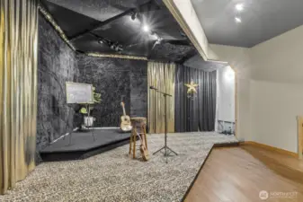 Ready for Music? Electrical for all your musical instruments and speakers on the stage.