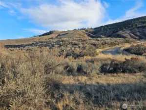 Lot 46 looking NEasterly from culdesac