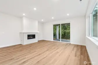 Deck off of greatroom