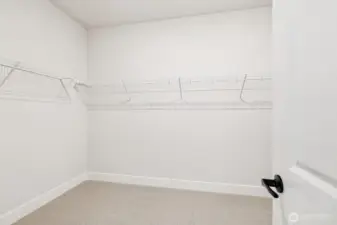 Primary walk-in closet