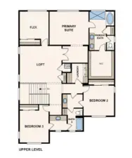 Disclaimer-2nd Floor-Marketing rendering of floor plan, illustrative purposes only-may vary per location.