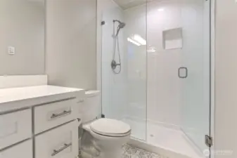 3/4 bathroom in bedroom #2