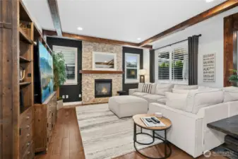 Bright and inviting great room
