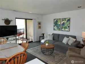 New 50" Smart TV,  New Sleeper Sofa and Coffee Table