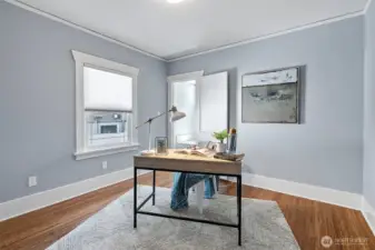 Main floor bedroom - many options for this space.