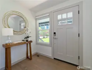 Front entry
