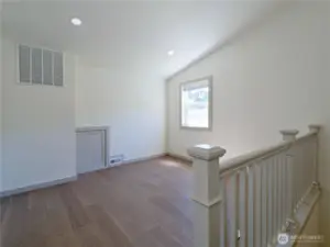 Loft outside master bedroom suite