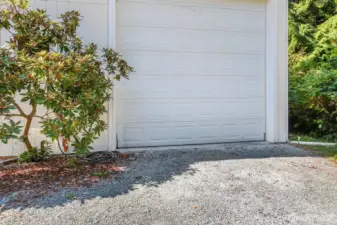 Side Garage Door to Interior Parking Area