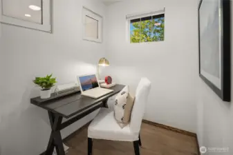 The upstairs office addition that you won't find in any other floor plan!