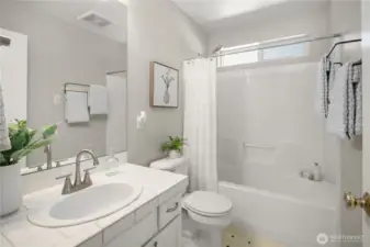 Upstairs bathroom