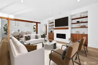 Enjoy abundant natural light streaming through thoughtfully positioned windows throughout the main level.