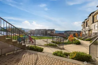 Step into the park for a stroll, exercise, or meetup with friends and neighbors.