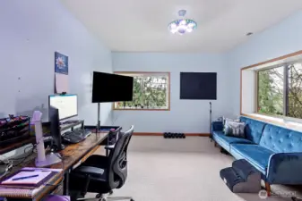 3rd bedroom on Lower Level (currently used as an office space)