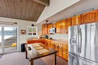 Olympic Vista Clubhouse with private beach and dock