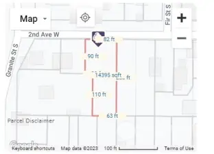 Lot dimensions