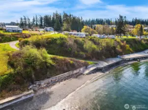 Rocky Point private beach and boat launch