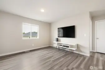 This versatile upstairs loft is ready to become whatever you need — a cozy TV retreat, reading nook, play space, or home gym. Just bring your vision!