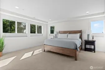 Large primary suite