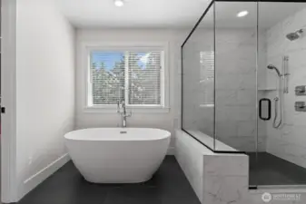 Deluxe, spa primary bath