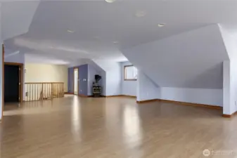Door to the left is a large walk in storage area/closet