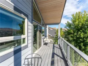 Gorgeous Private deck off primary bedroom