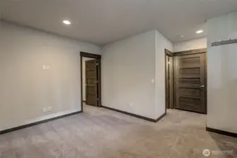 Bonus family room on lower level with ample space for entertainment.