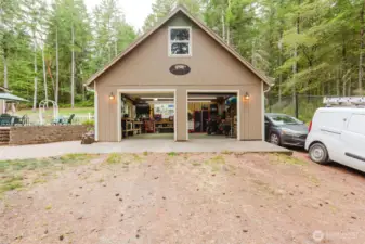 Two car garage/shop