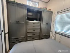 Lots of storage space.