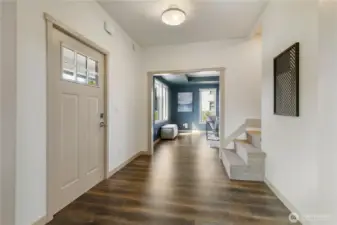 Front entry