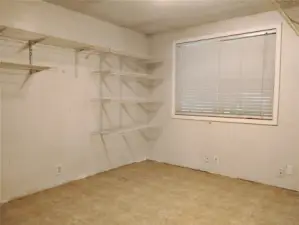 4th Bedroom is currently craft room and laundry room