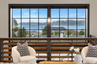 Catch a glimpse of the ferries gliding by.