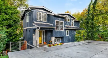 Parking steps to front door