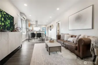 Living room from entryway