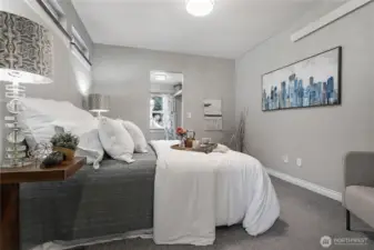 Primary bedroom on main floor