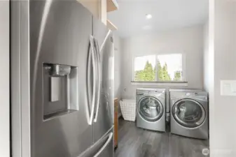 Main floor laundry room