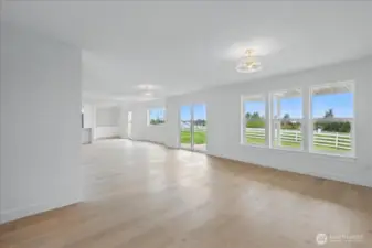 Large windows with an abundance of light