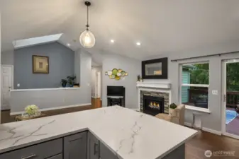 Quartz counters.