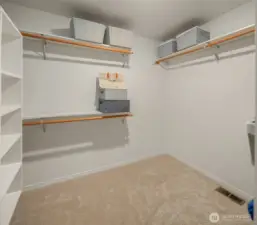 Walk-in closet!