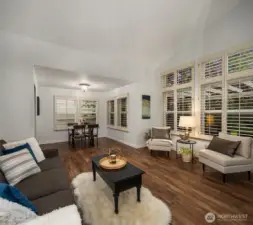 Handsome hardwoods greet you!