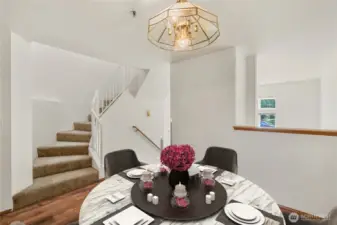 Formal dining room (virtually staged).
