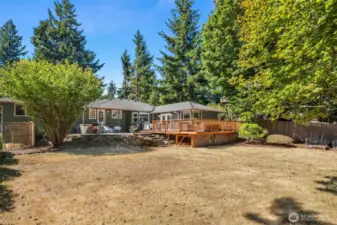 Spacious 10K+ square foot lot.