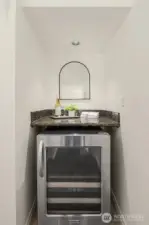 Fancy beverage fridge!
