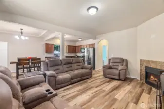 Lots of open space.