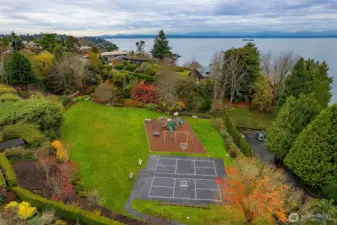 One of two community parks.