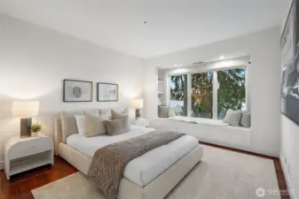Well appointed second bedroom upstairs