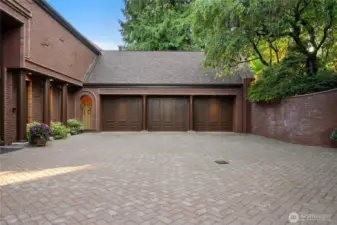 A 3 car garage and large driveway mean plenty of storage space for all of your needs