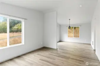 Living room and Dining Room
