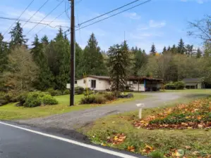 Off Twin Spits, just passed town- super convenient!