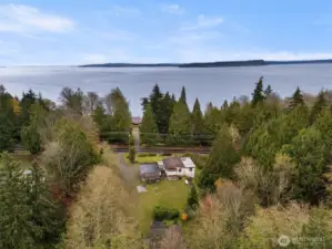 Close to Puget Sound- some peek a boo views from the house